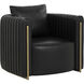 Alix Cantina Black Lounge Chair